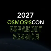 2027 OSMOSISCon Sponsored Breakout Session – Image 1