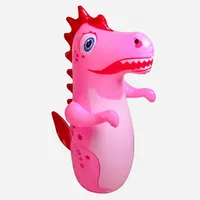 Inflatable Dinosaur Punching Bag – Pink