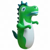 Inflatable Dinosaur Punching Bag – Green