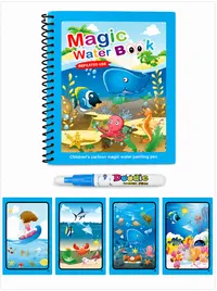 Reusable Water Drawing Book – Aqua