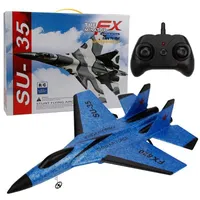 ✈️ SU-35 RC Fighter Plane – RX620 Blue