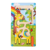 Magnetic Color Sorting Maze – Giraffe