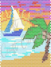 Island Sunset Diamond Painting Card File – Image 2