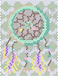 Dreamcatcher Diamond Painting Card Design – Image 2