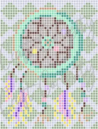 Dreamcatcher Diamond Painting Card Design – Image 3