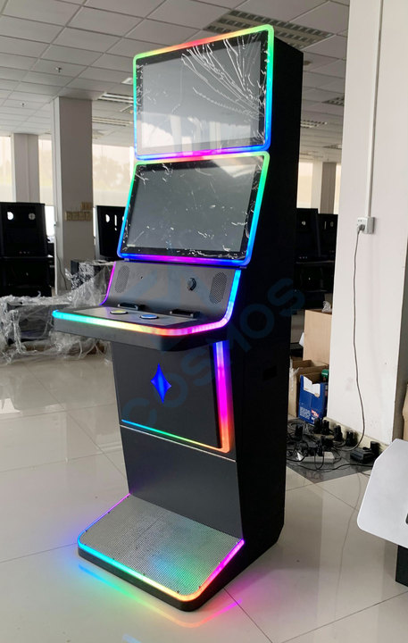 Cosmos 2024 New Luxury Dual Screen 23.6-Inch Stand-Up Metal Cabinet Coin Operated Skill Game Machine for Game Rooms and Amuseme – Image 4