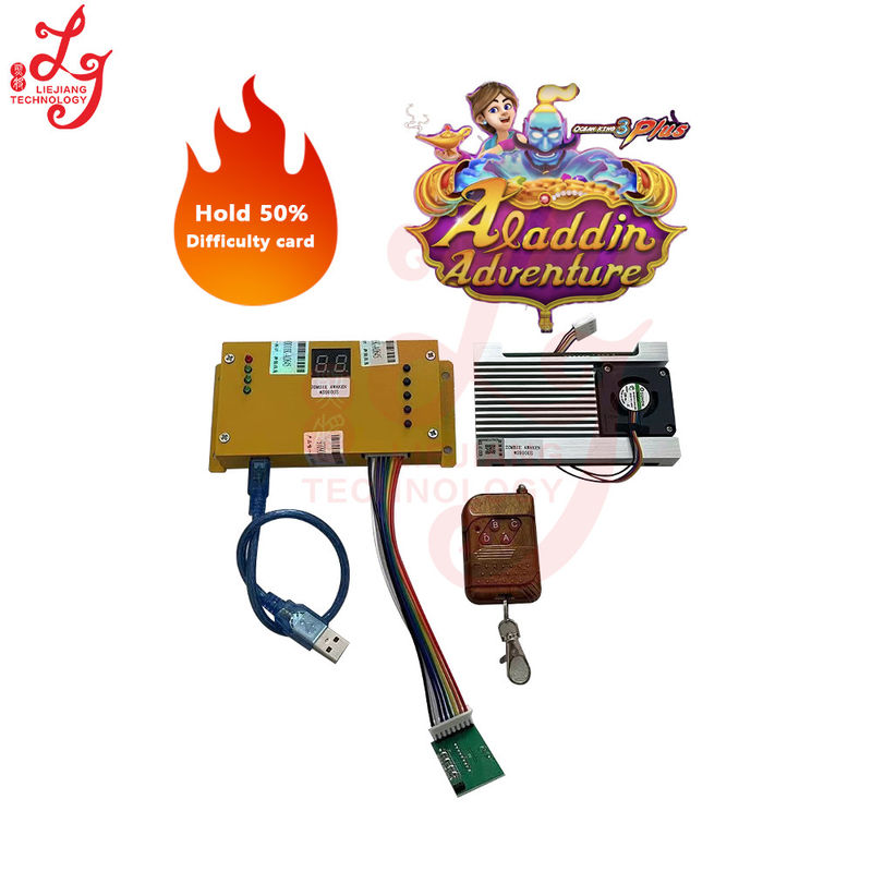 Ocean King 3 Plus Aladdin Adventure Difficulty Cards 20% 30% Holding For Sale – Image 1