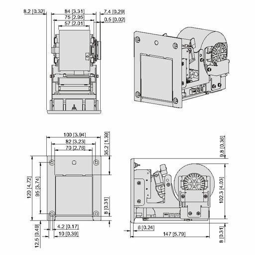 ICT GP58III-SGD PRINTER – Image 2