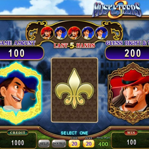 3 Musketeers 20 Line Game by IGS – Image 7