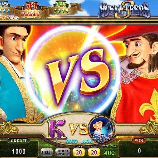 3 Musketeers 20 Line Game by IGS – Image 5