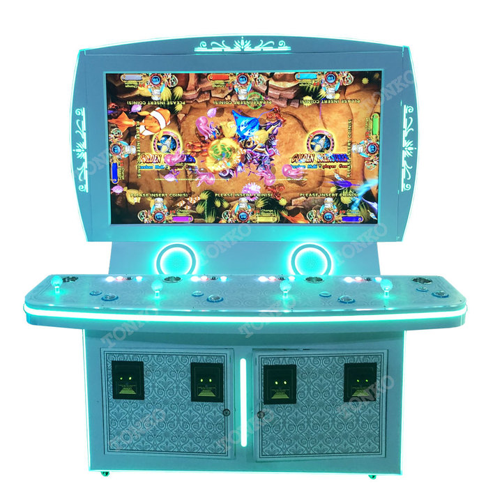 USA Popular Video Online Ocean King Phoenix10 Player Arcade Fish Hunter Fishing Game Table Machine with 65 86 Inch Screen – Image 2