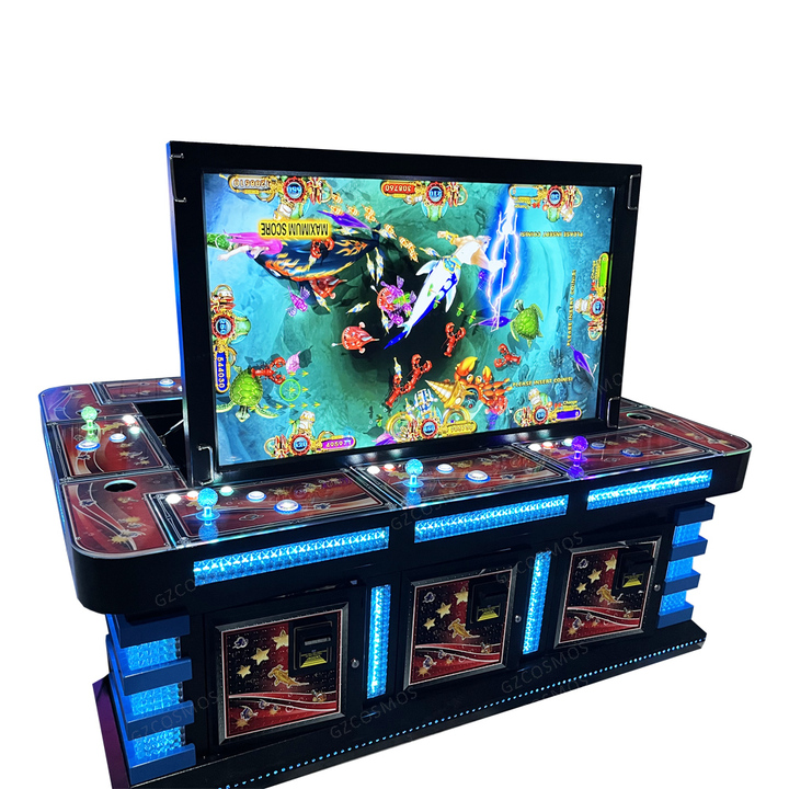 USA Popular Video Online Ocean King Phoenix10 Player Arcade Fish Hunter Fishing Game Table Machine with 65 86 Inch Screen – Image 3