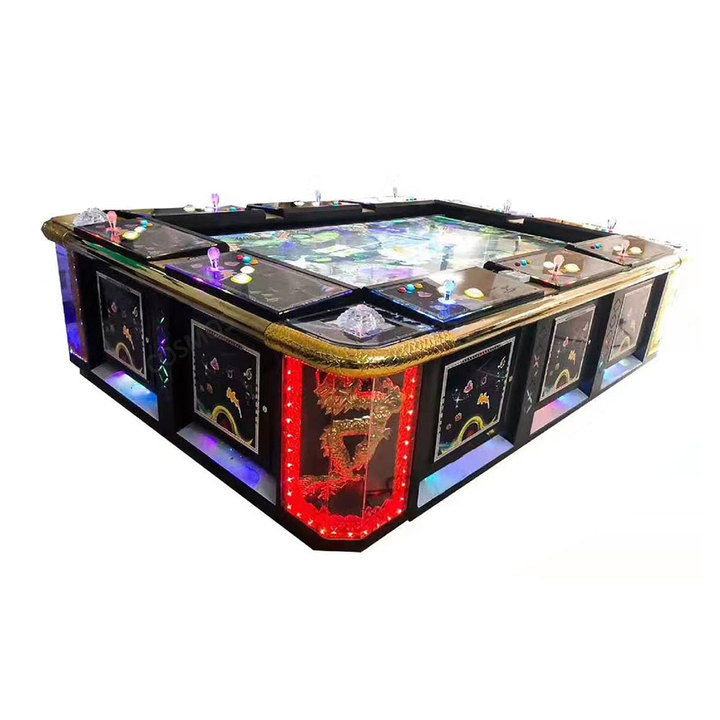 USA Popular Video Online Ocean King Phoenix10 Player Arcade Fish Hunter Fishing Game Table Machine with 65 86 Inch Screen – Image 1