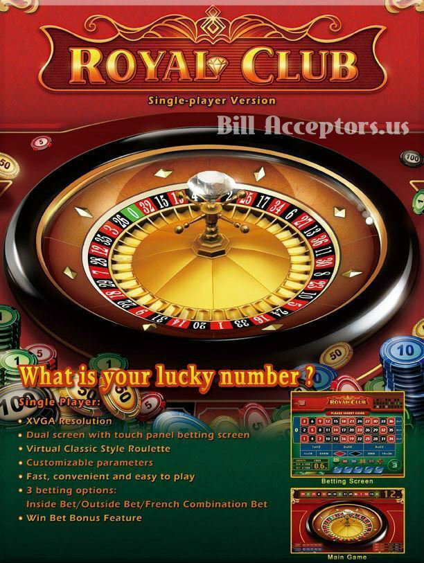 Royal Club Roulette Single Player Game by Borden – Image 1