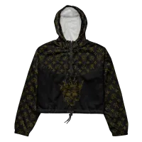 Women’s Hood Rich Cropped Windbreaker – Image 6