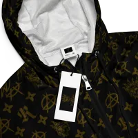 Women’s Hood Rich Cropped Windbreaker – Image 4