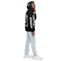 Big Skull Black Windbreaker – Image 3
