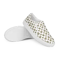 Hood Rich White Slip Ons – Image 3
