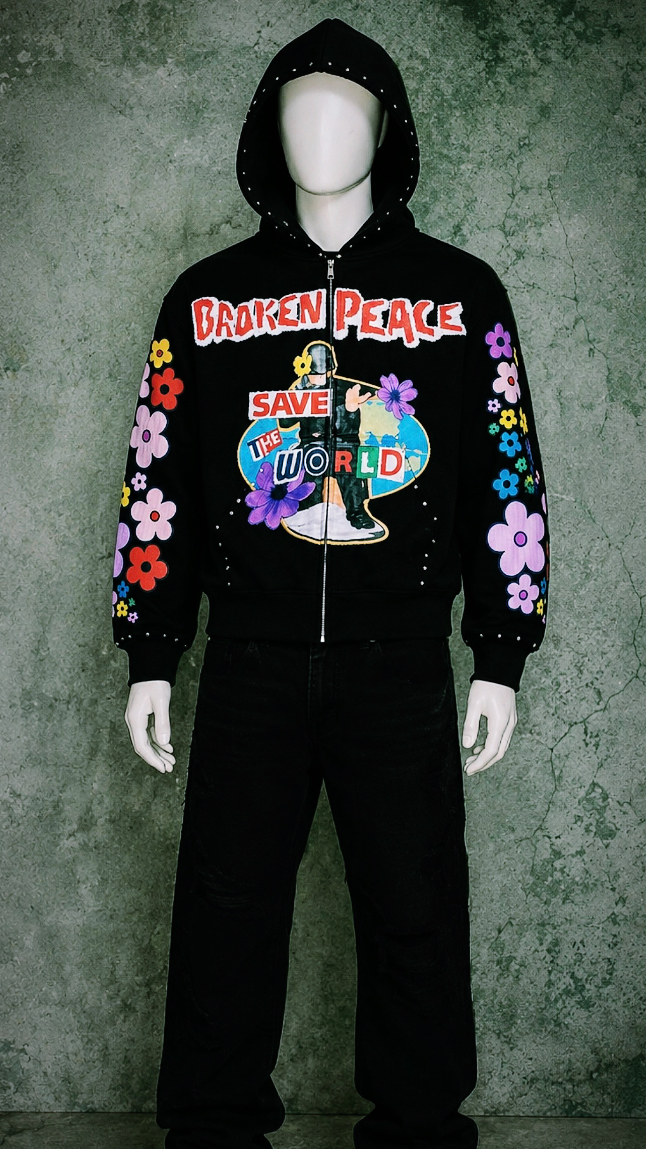 Save The World Zip-Up – Image 4