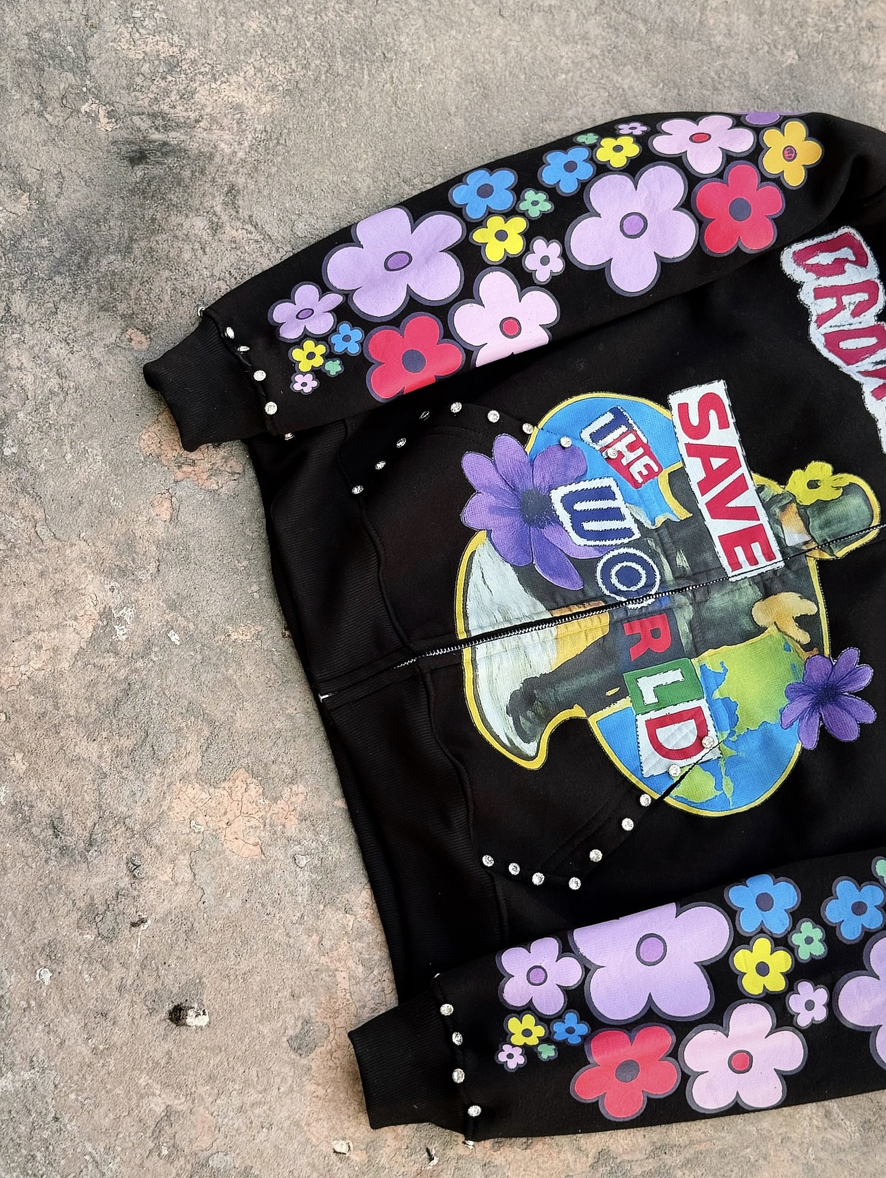 Save The World Zip-Up – Image 3
