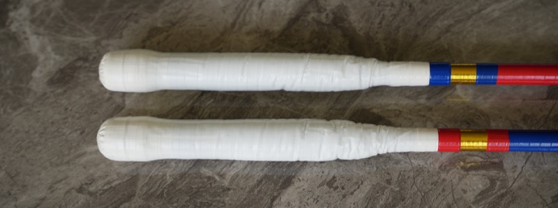 Refurbished Doubles Practice Fire Knives — One Pair – Image 10