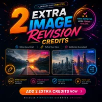 2 Extra Image Revision Credits – Image 1