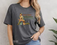 I Bury Things Maybe Plants Maybe People Retro - Gildan Softstyle Tee Shirt – Xtra Large Dark Heather