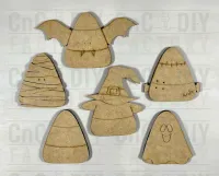 Candy Corn Crew Halloween Laser Cut DIY Kit – Image 2