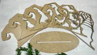 Layered Witch Hat – Laser Cut DIY Kit – Image 4