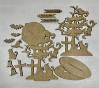 Spooky Tree Sign DIY Kit – Image 2