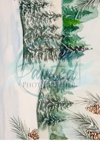 Silent Pines Rice Paper – Image 1