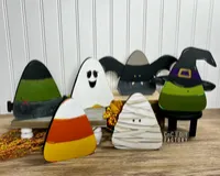 Candy Corn Crew Halloween Laser Cut DIY Kit – Image 1