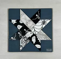 Woven Star Barn Quilt Block – 6" x 6" DIY Kit Laser Cut Layered  – Image 9