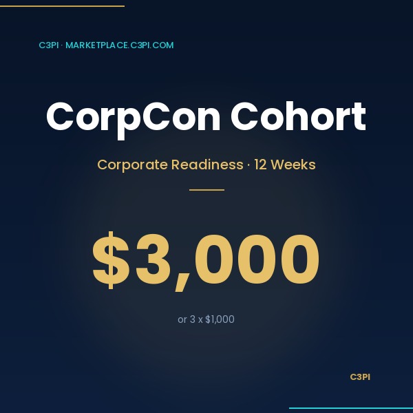 CorpCon Single Seat – Image 1