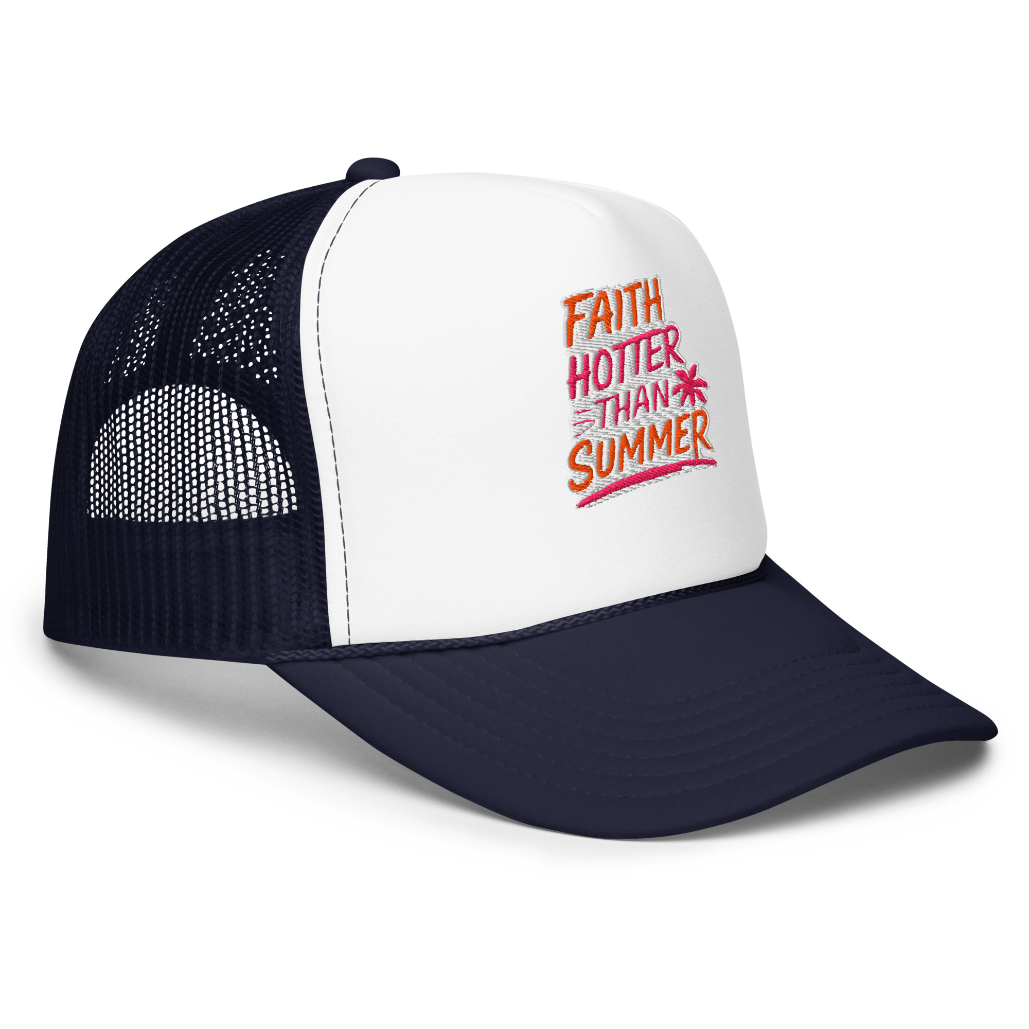Faith of Summer - Foam Trucker Hat – Image 17