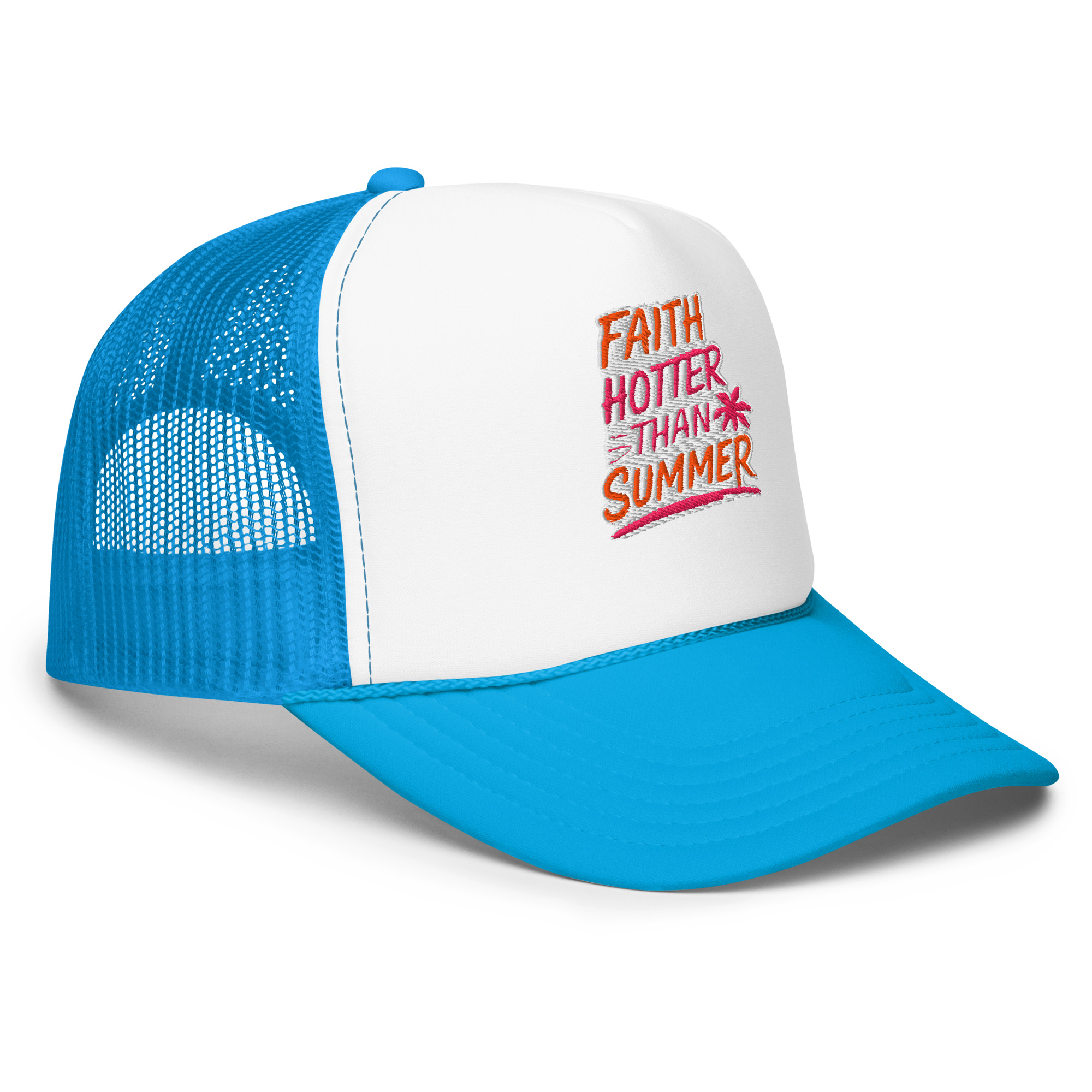 Faith of Summer - Foam Trucker Hat – Image 11