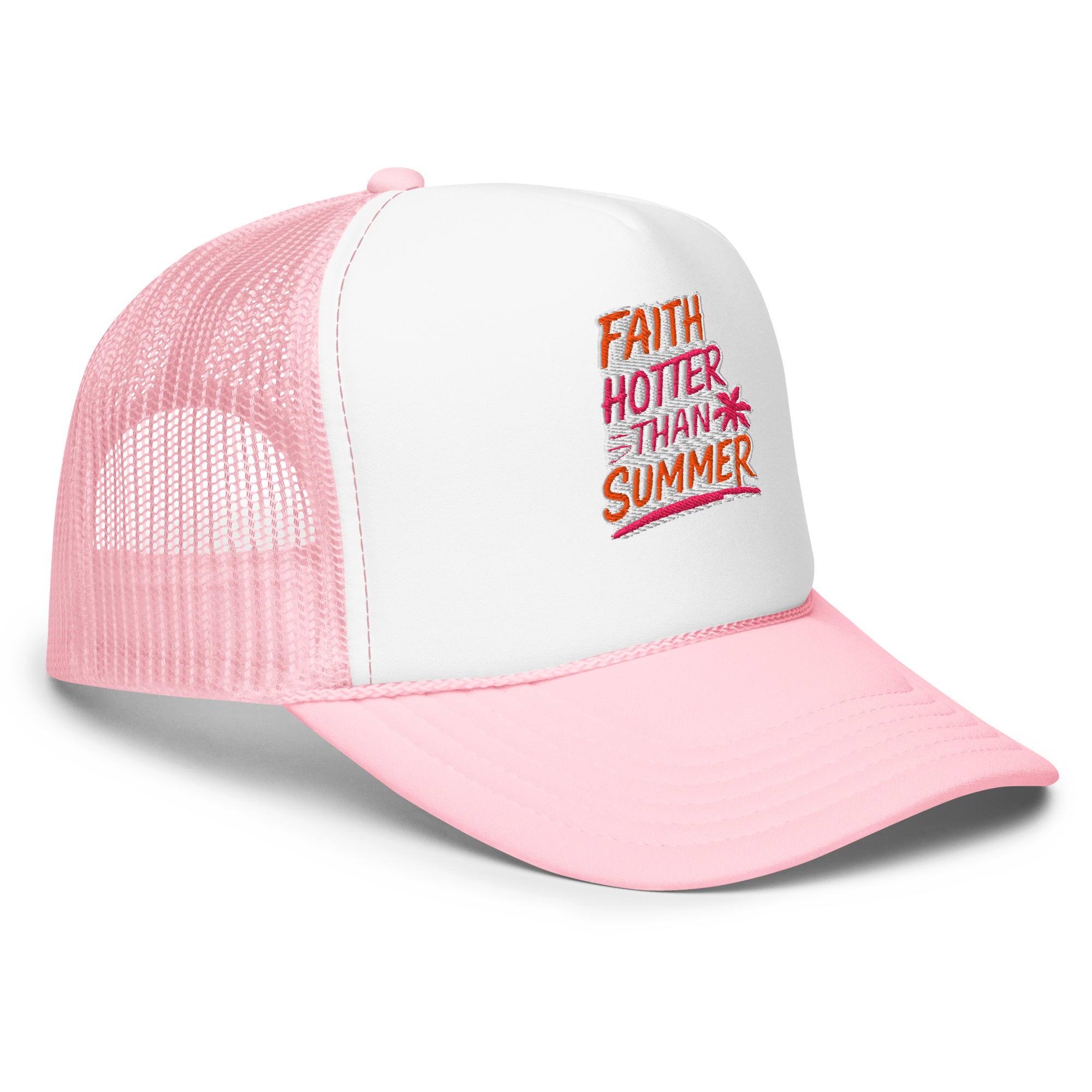 Faith of Summer - Foam Trucker Hat – Image 14