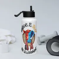 Reasons to trust The Government - Water Bottle – Image 1