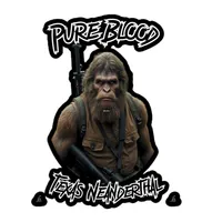 Texas Neanderthal Stickers – Image 3