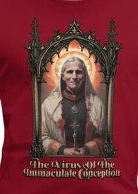 Virus of the Immaculate Conception Saint Fauci Unisex t-shirt – Image 7