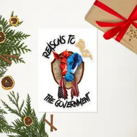 Reasons to trust the Government sticker – Image 1