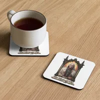 Virus of the Immaculate Conception Cork-back coaster – Image 1