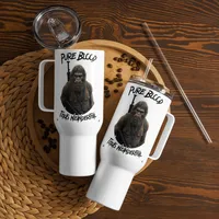 Pure Blood Texas Neanderthal  - Travel Mug – Image 2