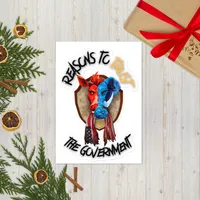Reasons to trust the Government sticker – Image 2