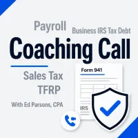 Business IRS Tax Debt Coaching Call With CPA – Image 2