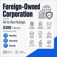 Foreign-Owned LLC Tax Compliance & Accounting Plan – Image 1