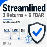 IRS Streamlined Filing Compliance Package By CPA – Image 1