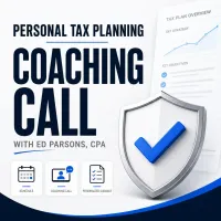 Personal Tax Planning Coaching Call With CPA – Image 1