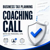 Business Tax Planning Coaching Call With CPA – Image 1