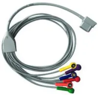 6-Lead ECG Modular Cable (AAMI) 8ft – Image 1